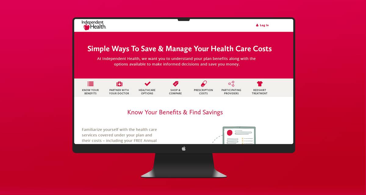 independent health desktop website