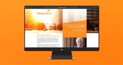 hodgson russ website mockup