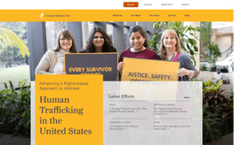 Freedom Network USA Website Homepage