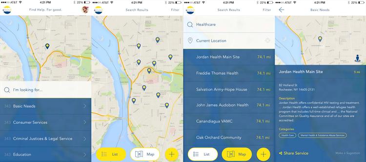 arounja app mockups