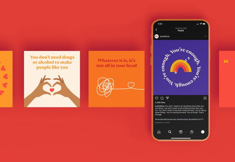 Just Tell One Social Media Carousel Graphic