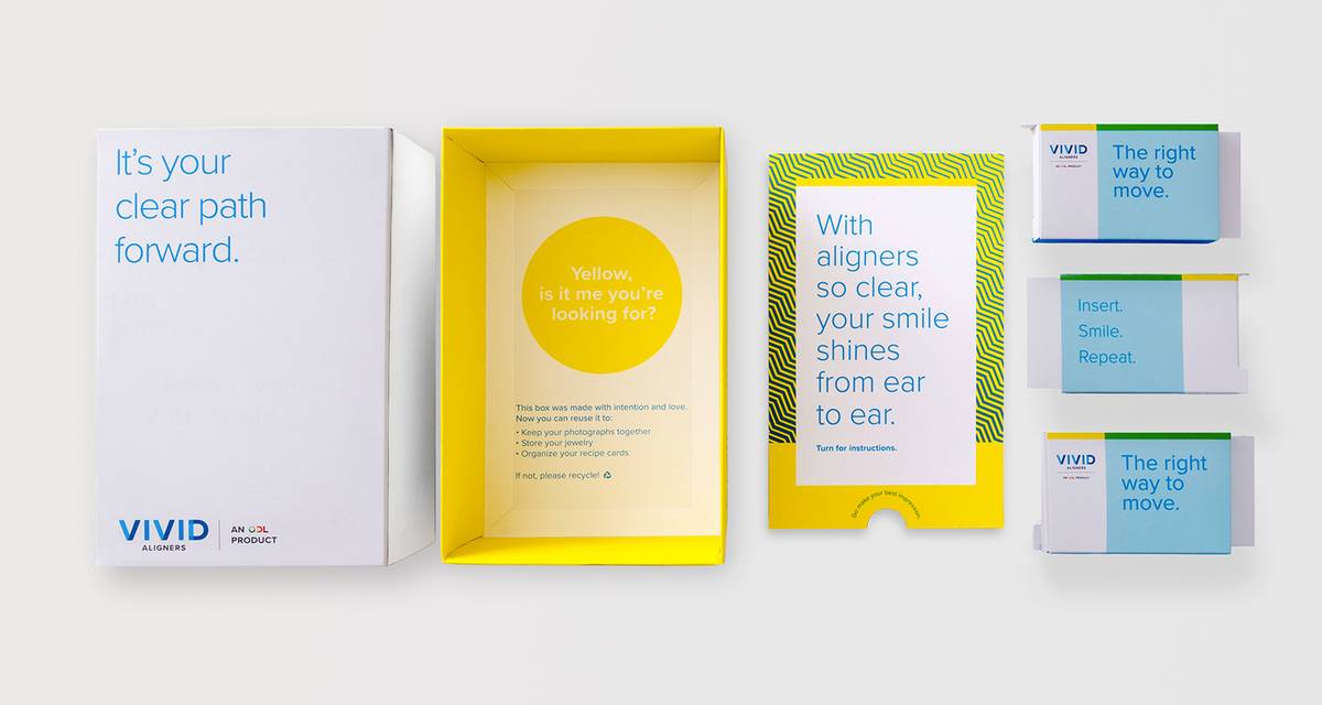 vivid aligner packaging