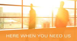 people walking in workspace