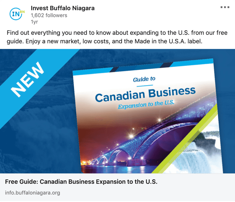 facebook post for free guide