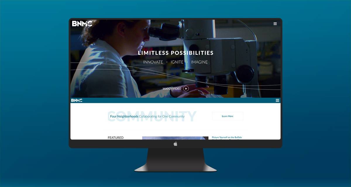 bnmc website mockup