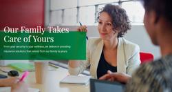 woman smiling in the workplace