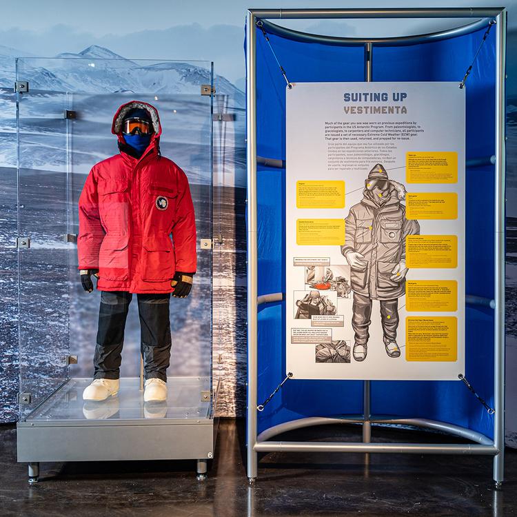arctic clothing exhibit