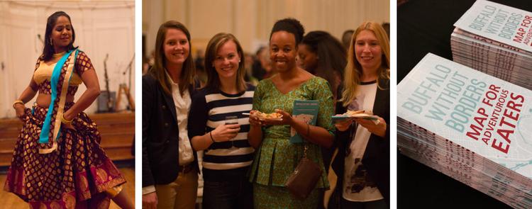 women at work event