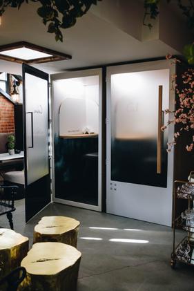 CALM booth