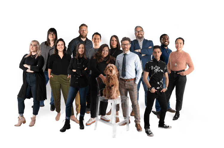 The team at 19 ideas, a strategic marketing agency.