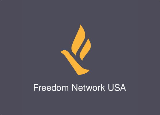 freedom network USA logo non profit yellow bird