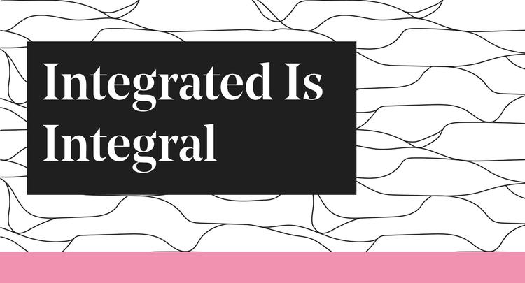 integrated in integral