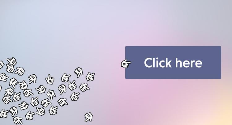 landing page clicks