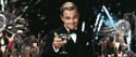 Animated GIF of Leonardo DiCaprio holding champagne