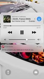 screenshot of poshmark notification on iphone