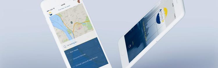 app on mobile device