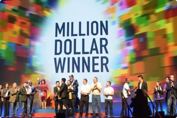 43 north million dollar winner on stage colorful